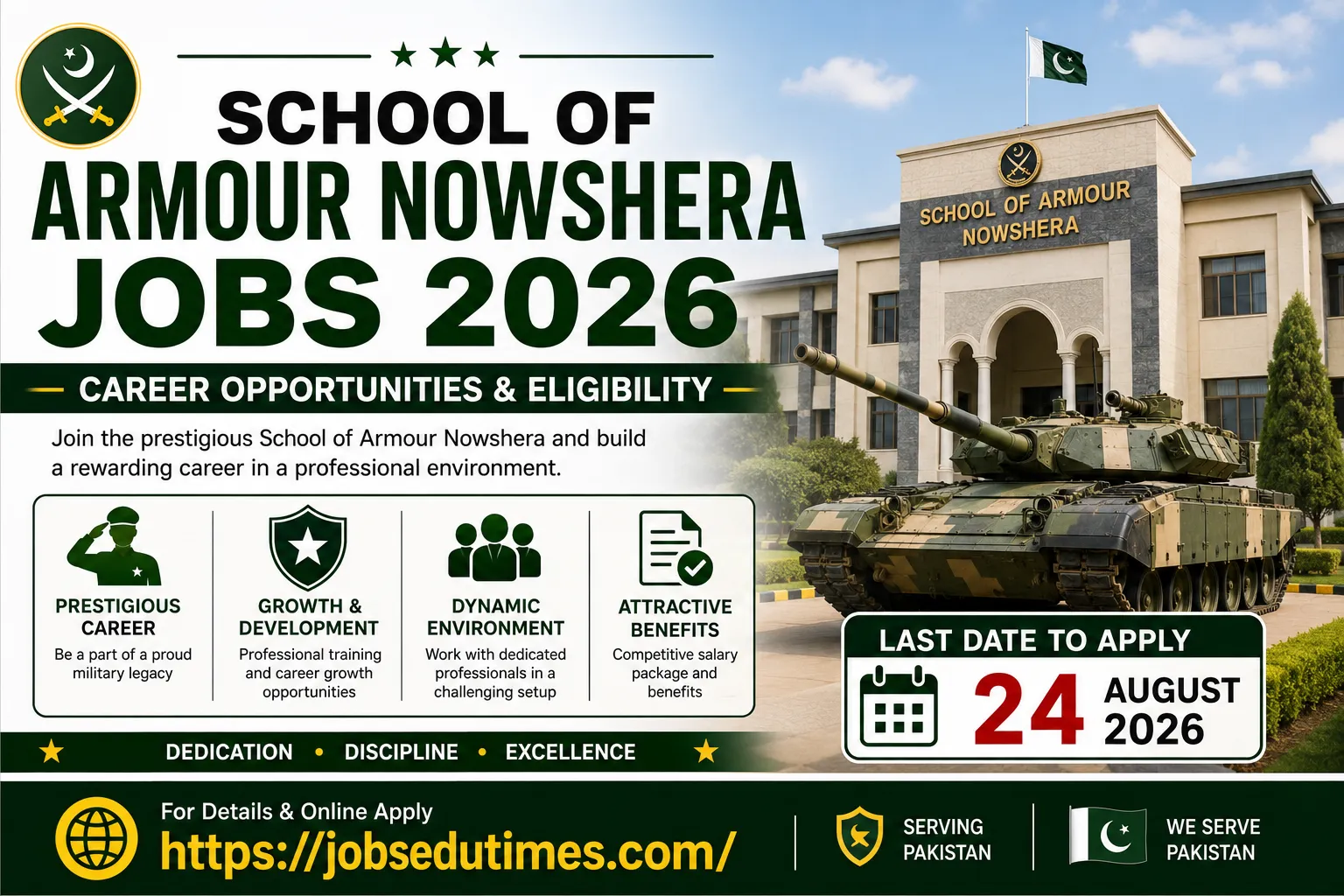 School of Armour Nowshera Jobs 2026 Career Opportunities & Eligibility